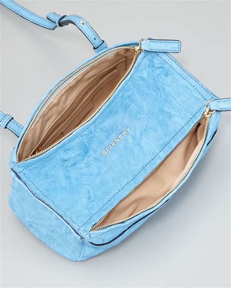 givenchy pandora bag mini blue|Givenchy Pandora mini sale.